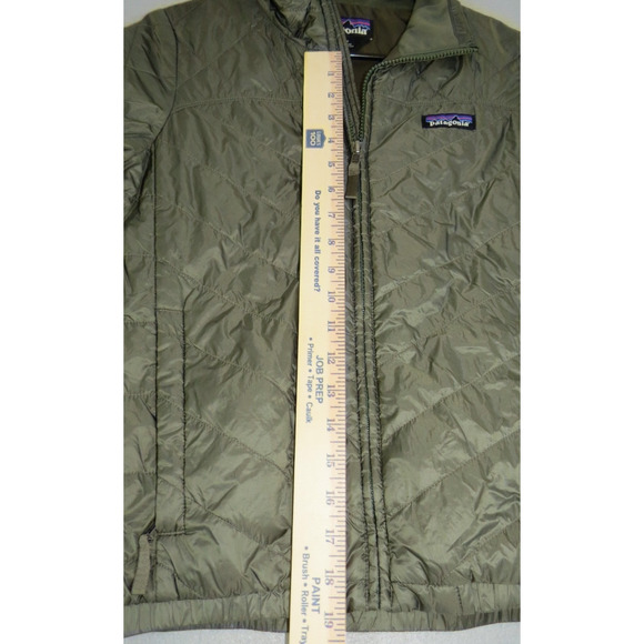 Patagonia Radalie Bomber Jacket Lightweight Diamond Chevron Qulting Women's XS - Picture 7 of 12